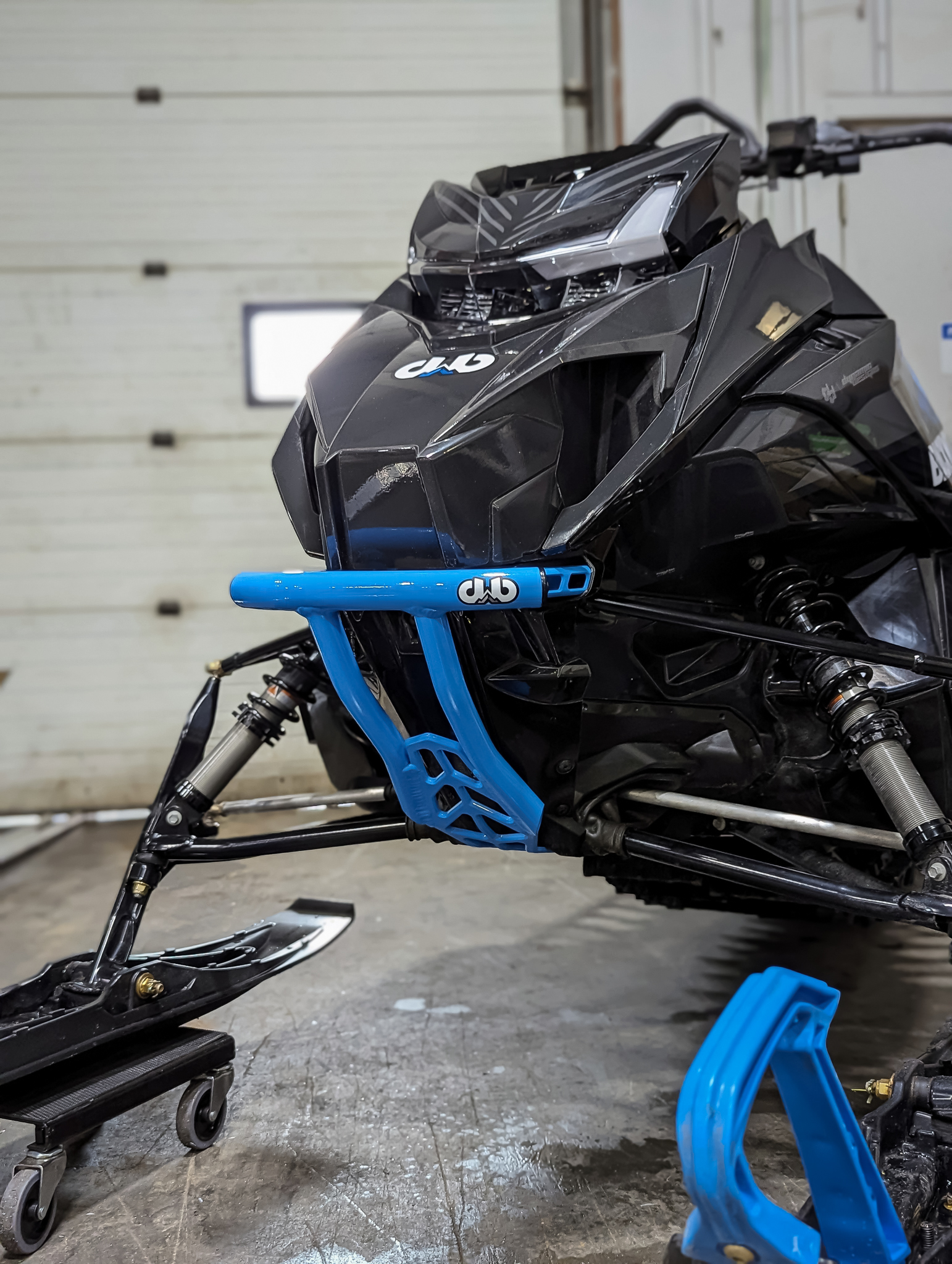 Backwoods BMP Frontbåge Arctic Cat Catalyst - Sky Blå - 5