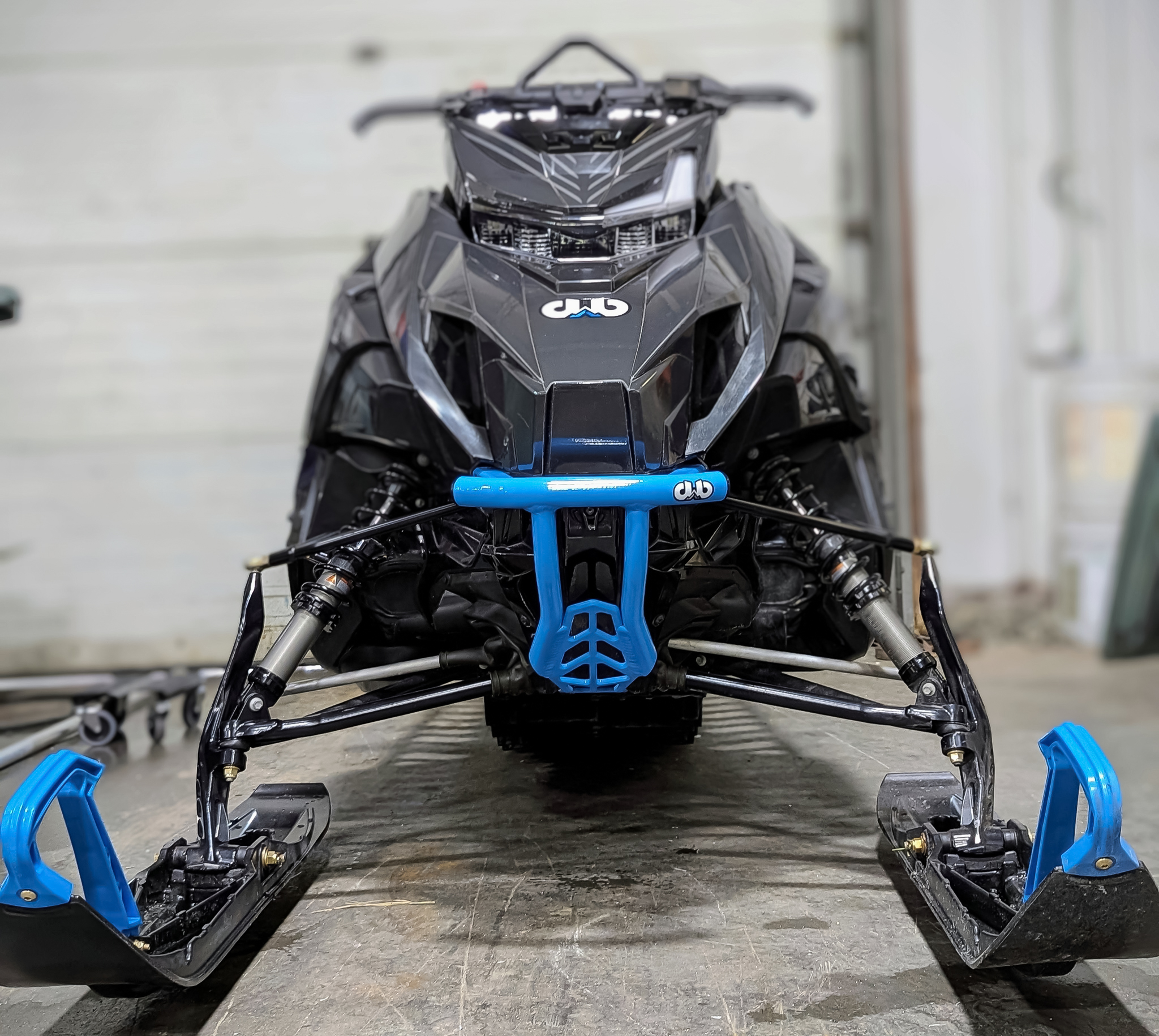 Backwoods BMP Frontbåge Arctic Cat Catalyst - Sky Blå - 4