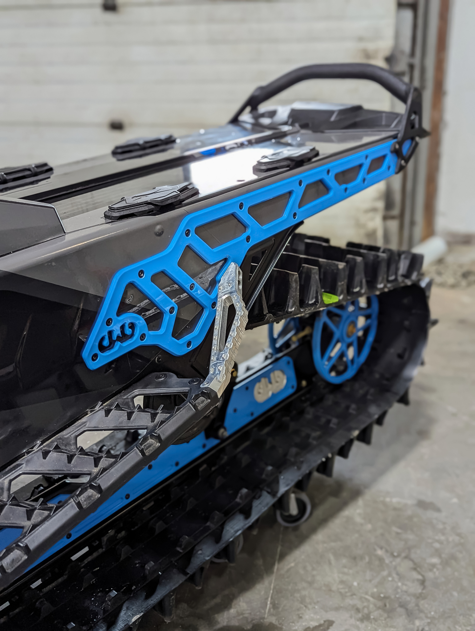 Backwoods BMP Bakbåge Arctic Cat Catalyst 154" Mountain - Sky Blå - 2
