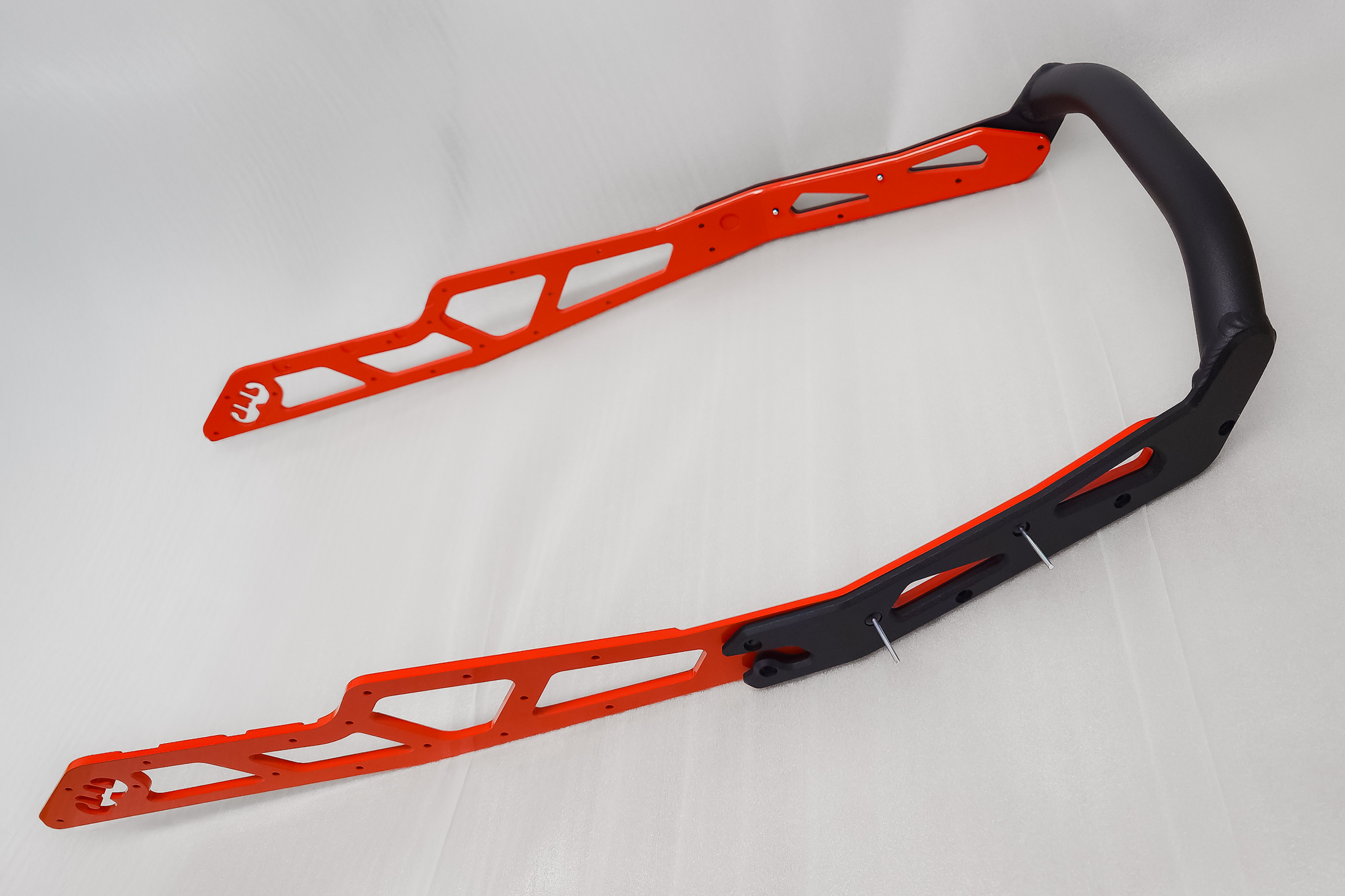 Backwoods BMP Bakbåge Polaris Matryx Khaos SLASH 155" 2022-2024 - Indy Röd - 3