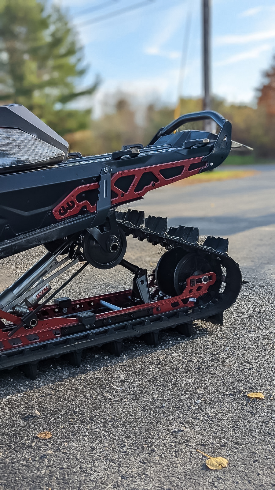 Backwoods BMP Bakbåge Ski-Doo G5 Summit X/Summit Expert 146"/Freeride 146" (Kort tunnel) - Spartan Röd - 2