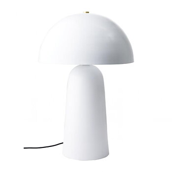 FUNGI Bordslampa Vit L