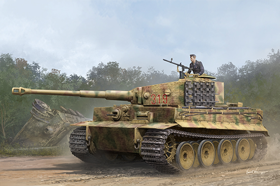 1/35 Pz.Kpfw.VI Ausf.E Sd.Kfz.181 Tiger I (Medium Production) w/ Zimmerit
