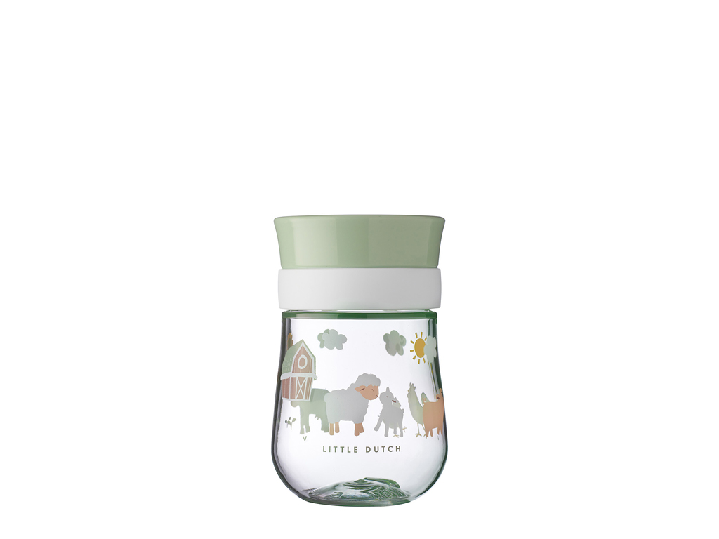 Mepal Mio Barnmugg 300 ml, trainer cup, Little Farm