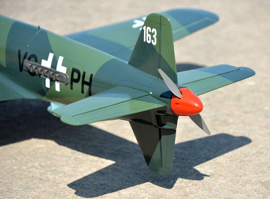 Black Horse Dornier Do335 1724mm EP ARF med el landställ - 3