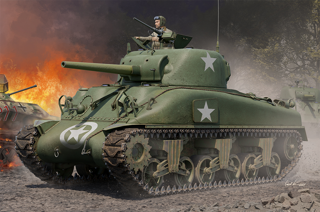 1/16 M4A1Medium Tank - Late