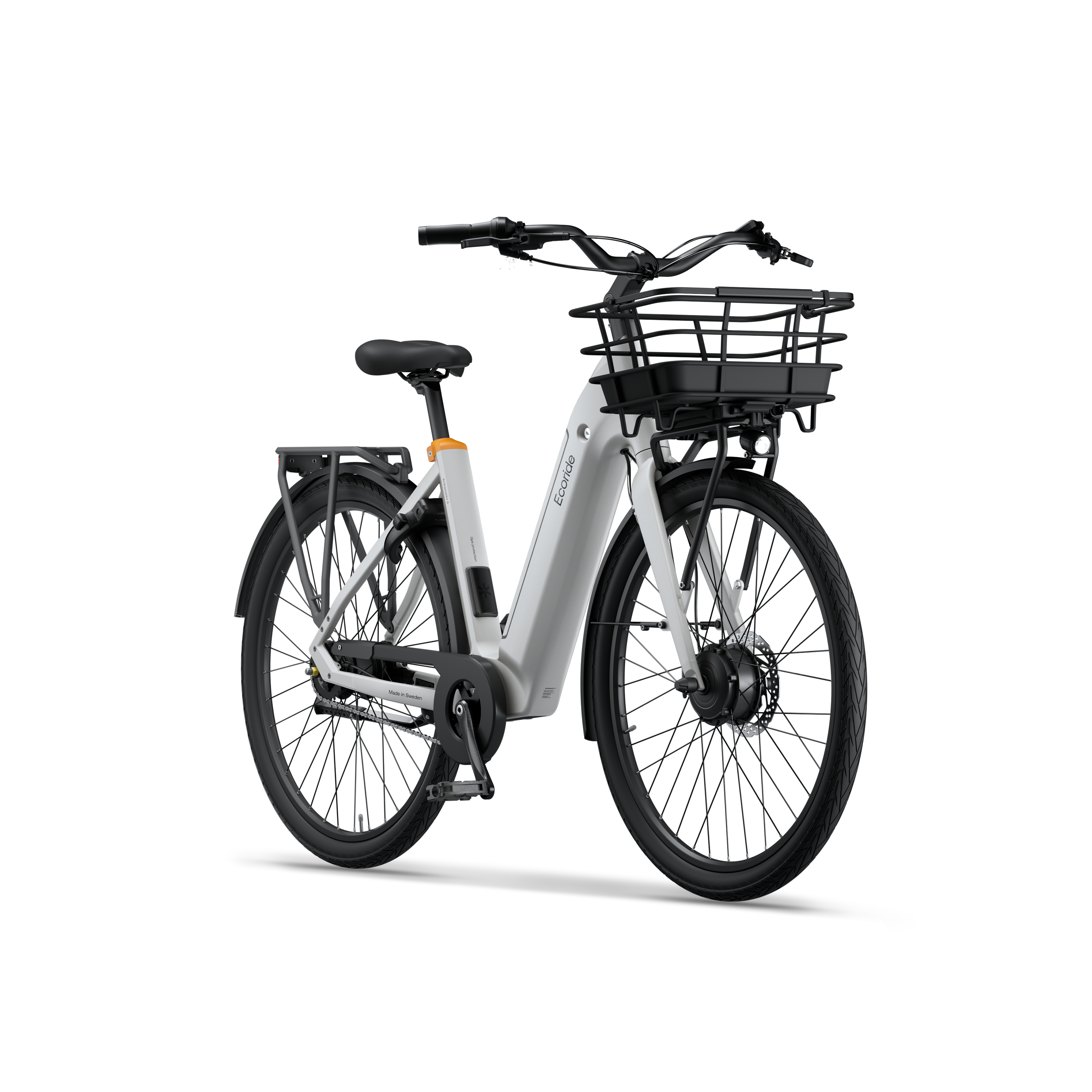  Ecoride  Ambassador 4 Framhjulsmotor, Vit - 2