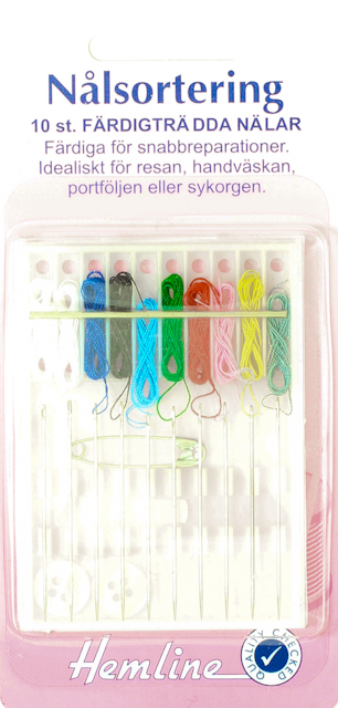 Resekit, Nålsortering