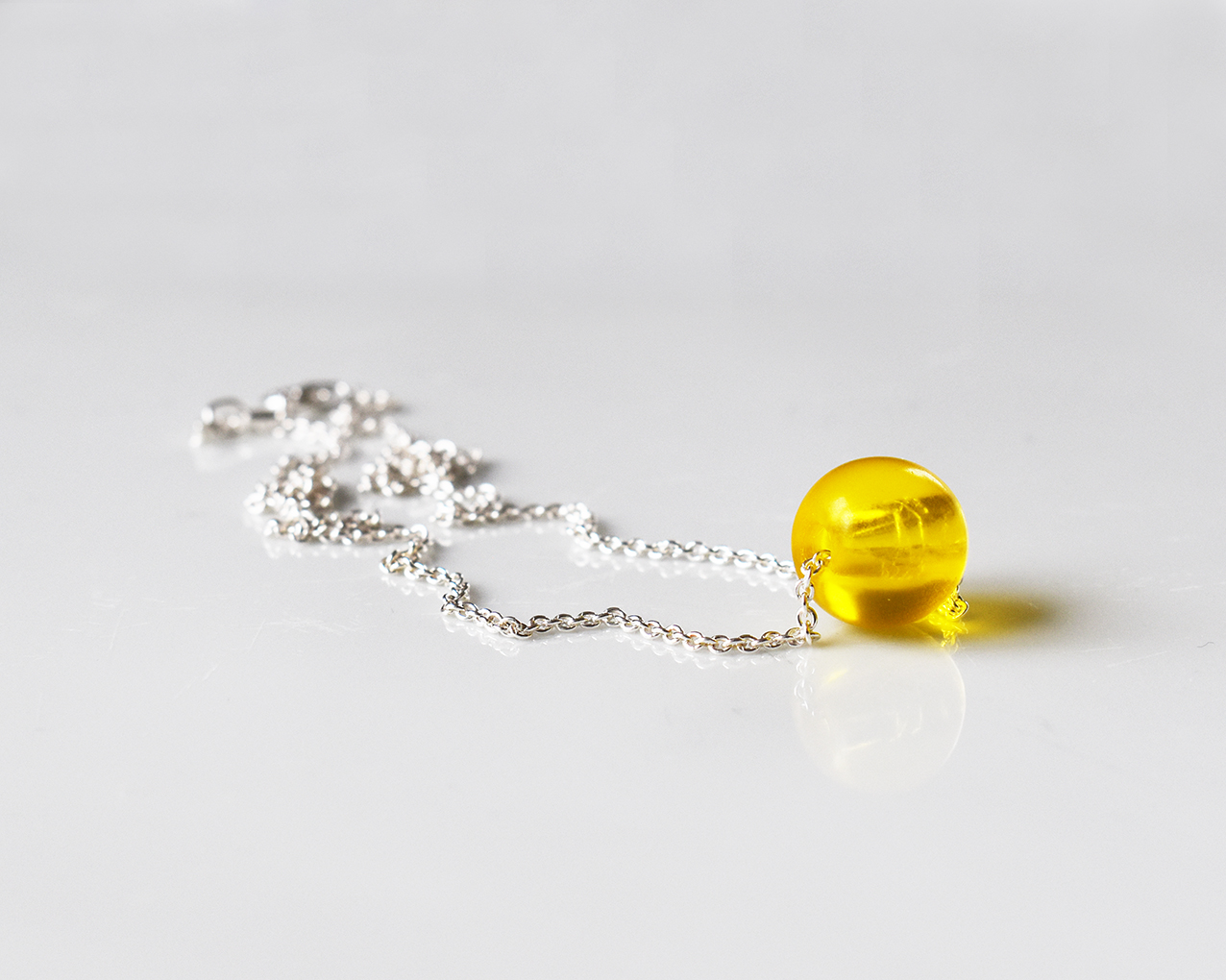 ELVES HONEY - necklace in yellow  - 3