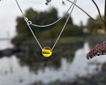 ELVES HONEY - necklace in yellow 