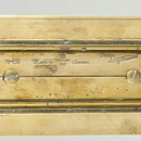 Pierre Forssell (1960s) Brass Candleholder Profil #69 32 cm (2)