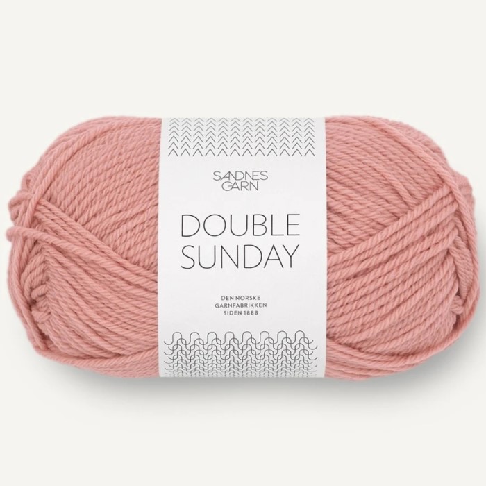 DSandnes Double Sunday 4033 Persikoblomma