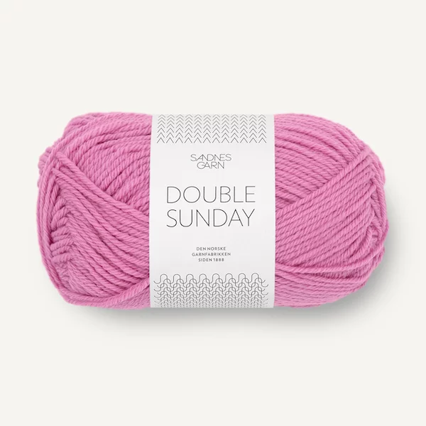 Sandnes Double Sunday 4626 Shocking Pink