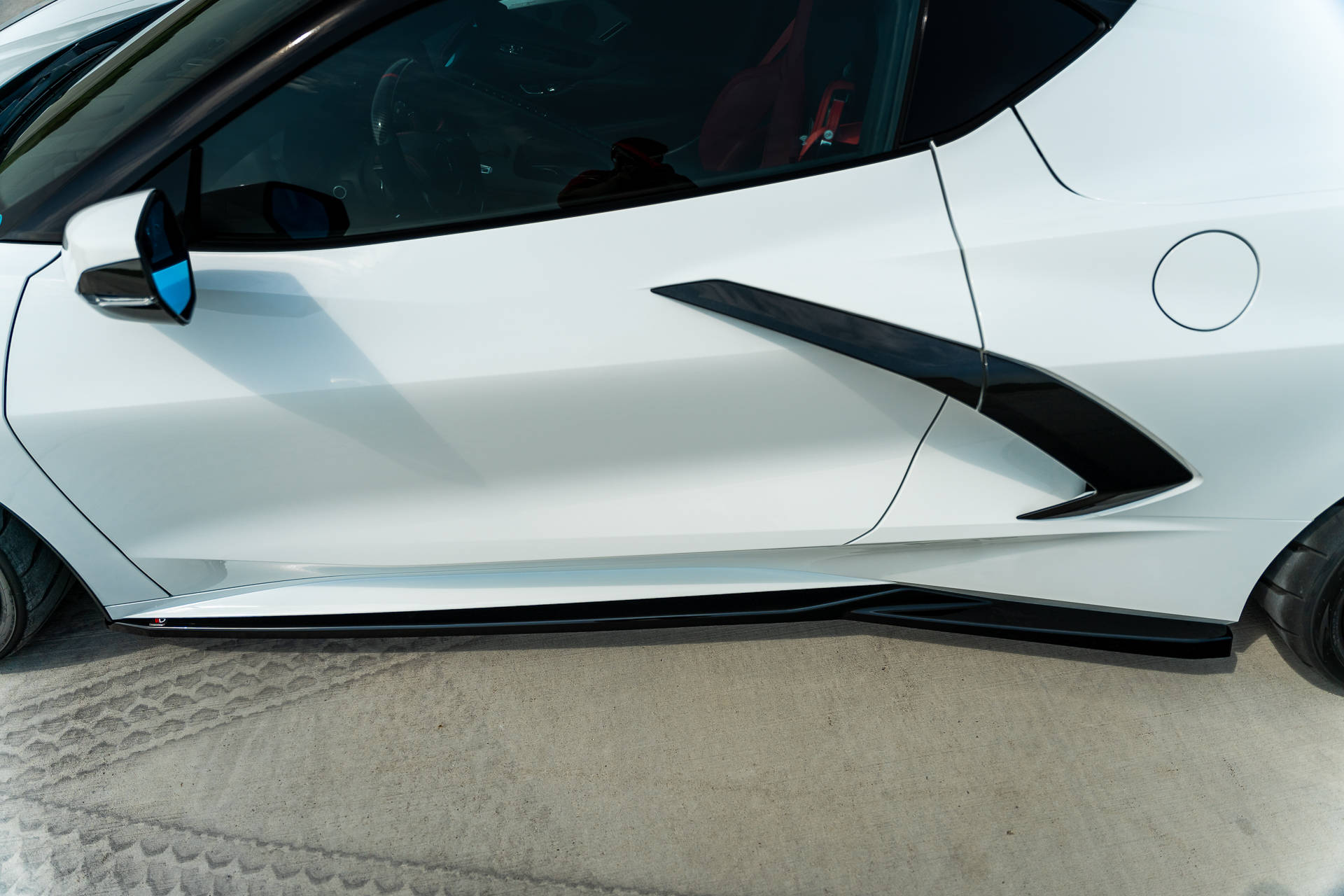 Maxton - Side Skirts Diffusers Chevrolet Corvette C8 - 4