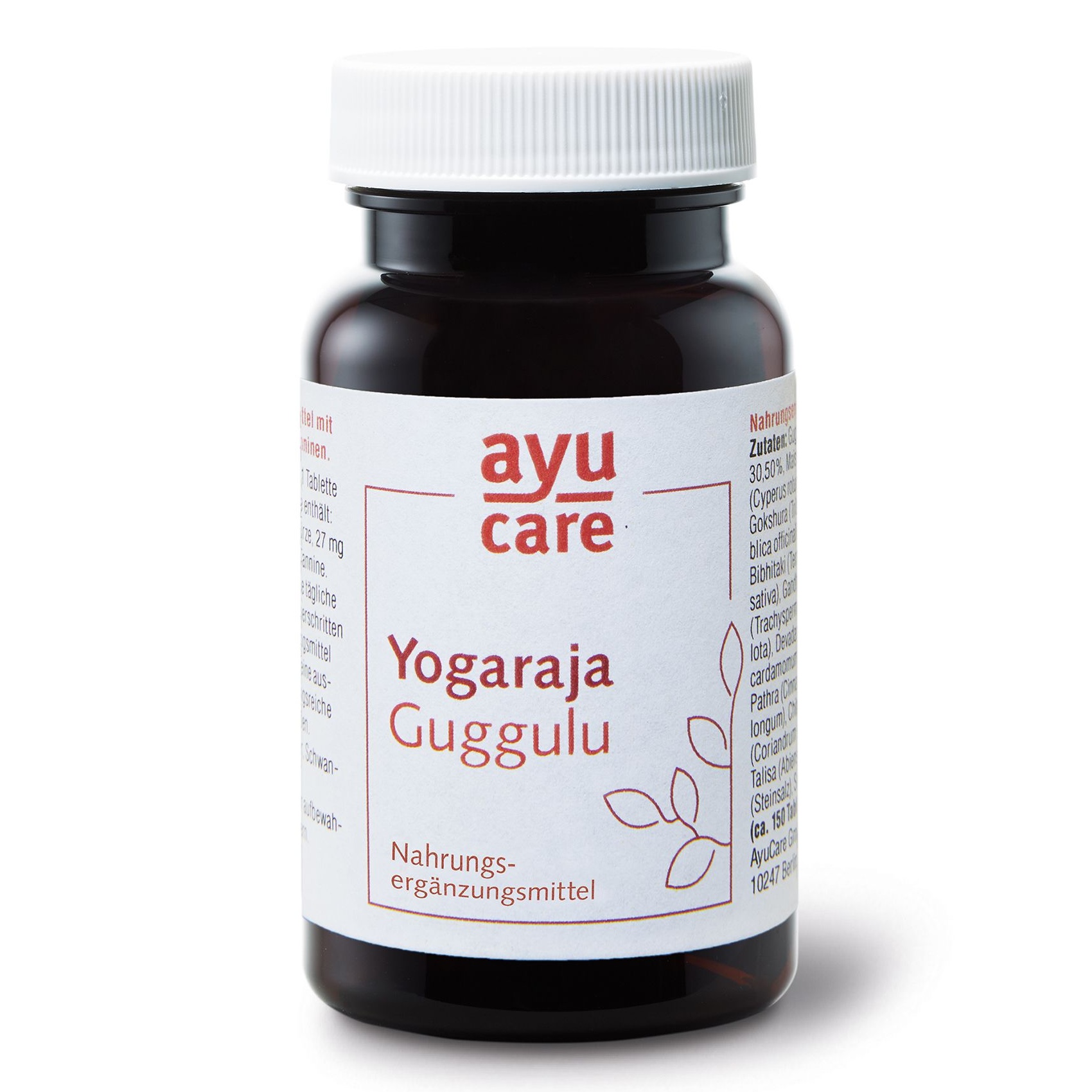Yogaraja Guggulu ca 150tbl, Ayucare, Classic Ayurveda