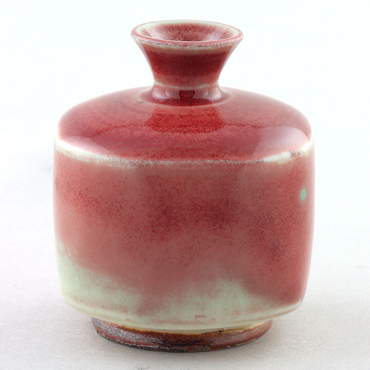 ベルント・フリーベリ  一点もの  青緑/赤茶色のベース  4.5cm  1972年