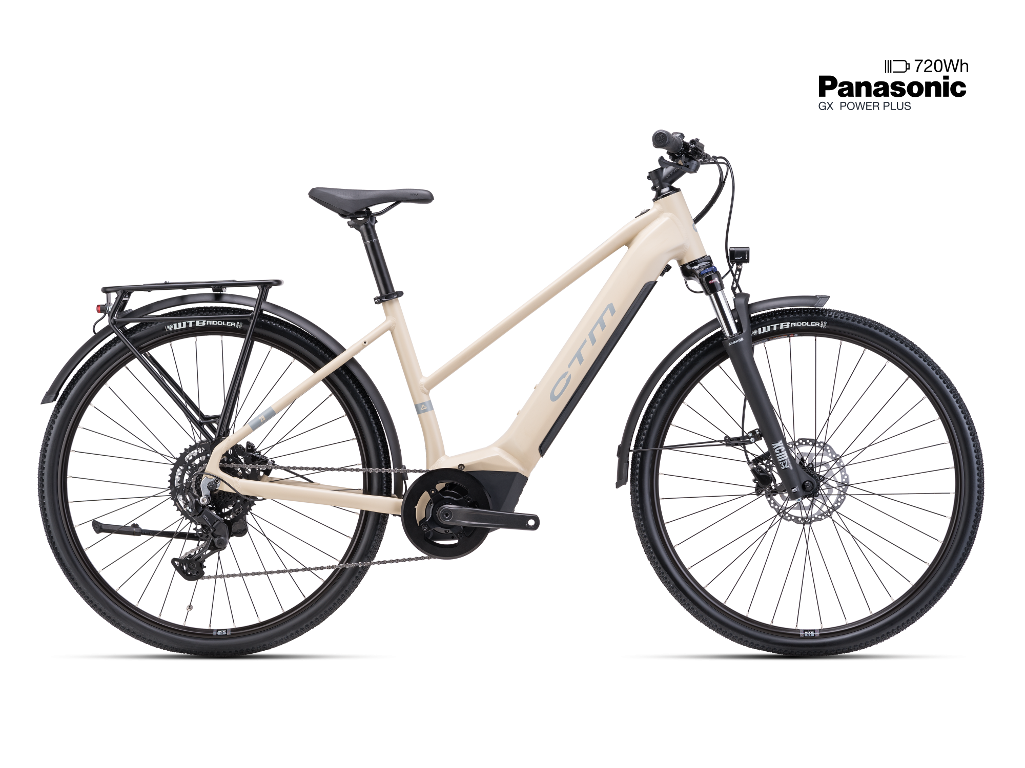 Dam elcykel CTM SENZE GX Lady 720Wh batteri