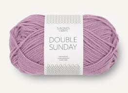 Sandnes Double Sunday 4632 Rosa Lavendel 