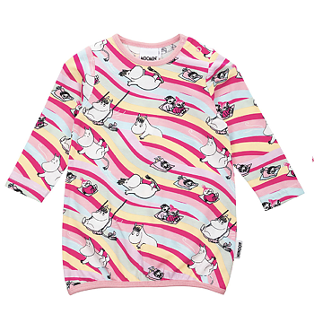 Moomin Baby Dress - Kana Pink