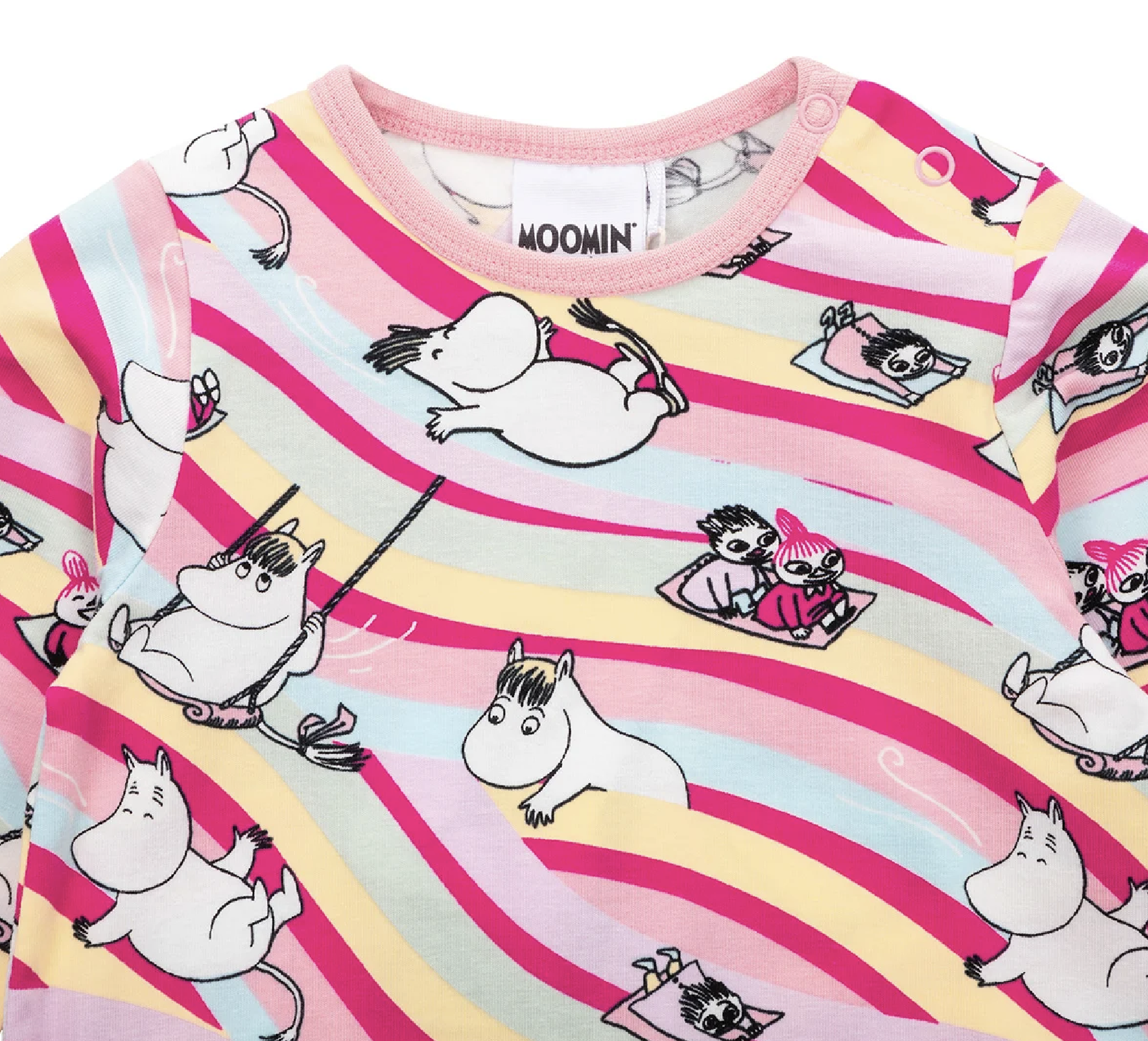 Moomin Baby Dress - Kana Pink - 4