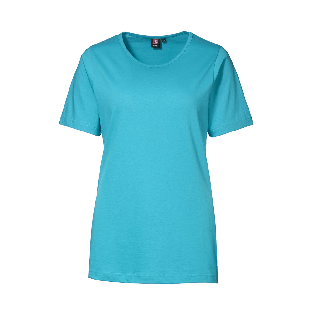 T-shirt Dam - Turkos 