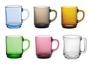 Färgat Glas Mugg 26 cl Versailles  Duralex