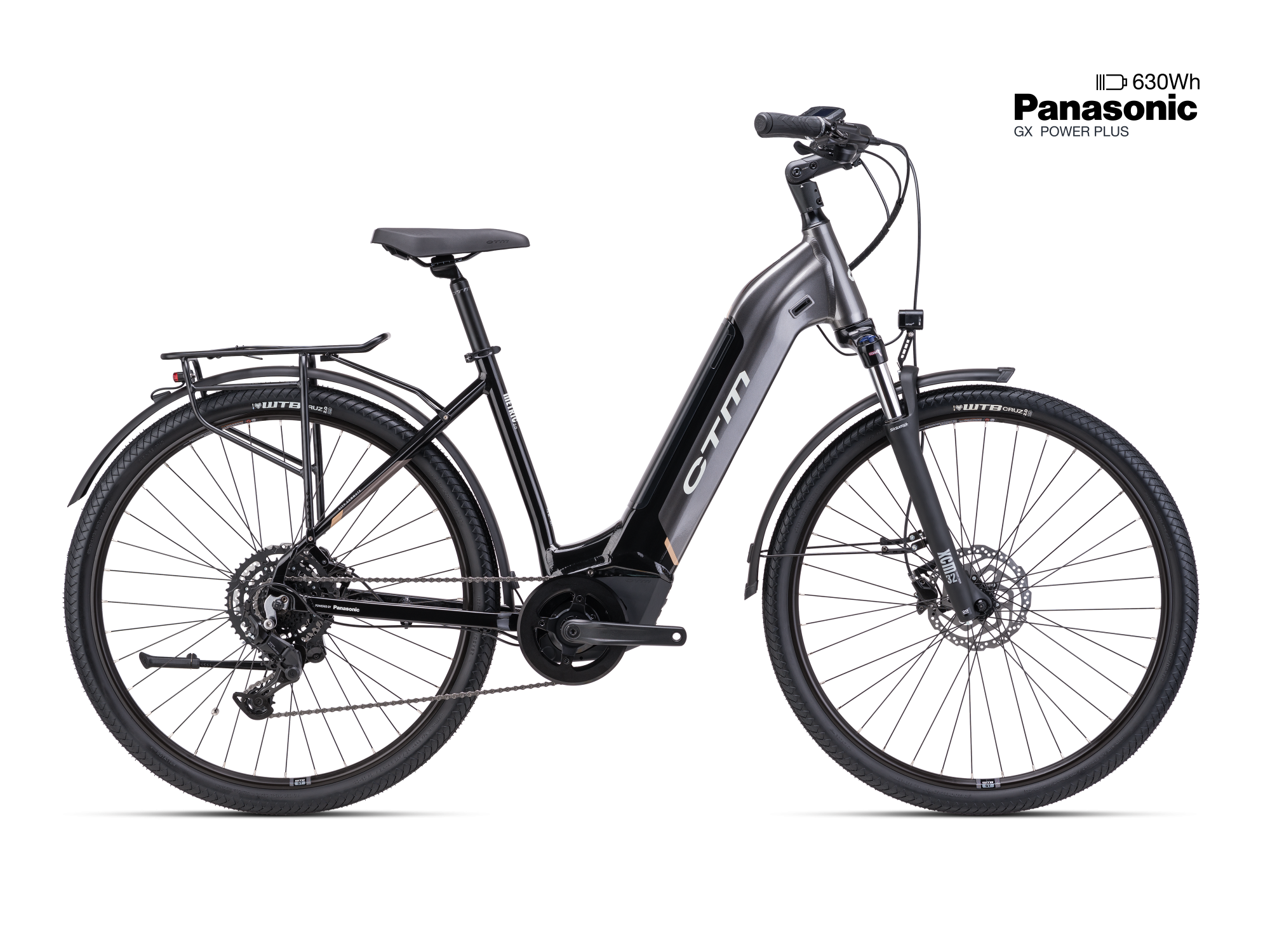 Stads elcykel CTM METRIC GX 2.0 630Wh batteri 2025 - 2