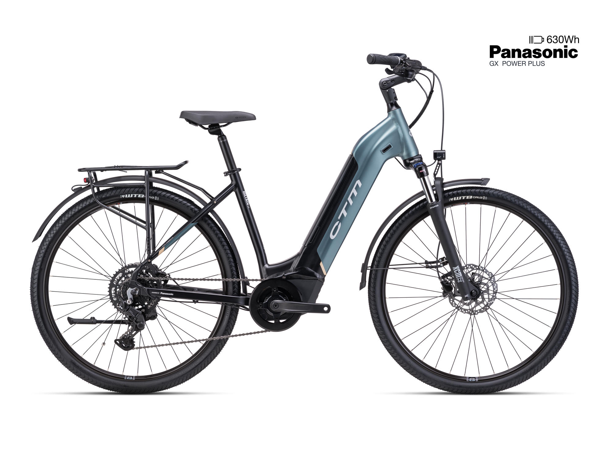 Stads elcykel CTM METRIC GX 2.0 630Wh batteri 2025
