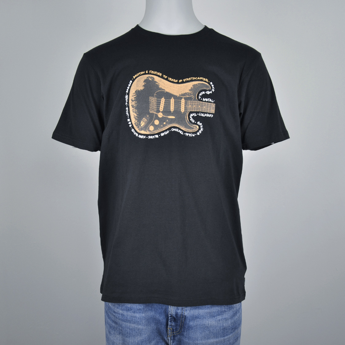 Brixton x Fender Strat T-shirt Black