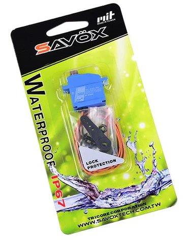 SAVÖX SW-0267MG Servo 6Kg 0,135s Metalldrev Mikro WP - 3