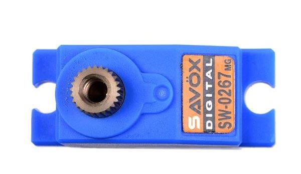 SAVÖX SW-0267MG Servo 6Kg 0,135s Metalldrev Mikro WP - 2