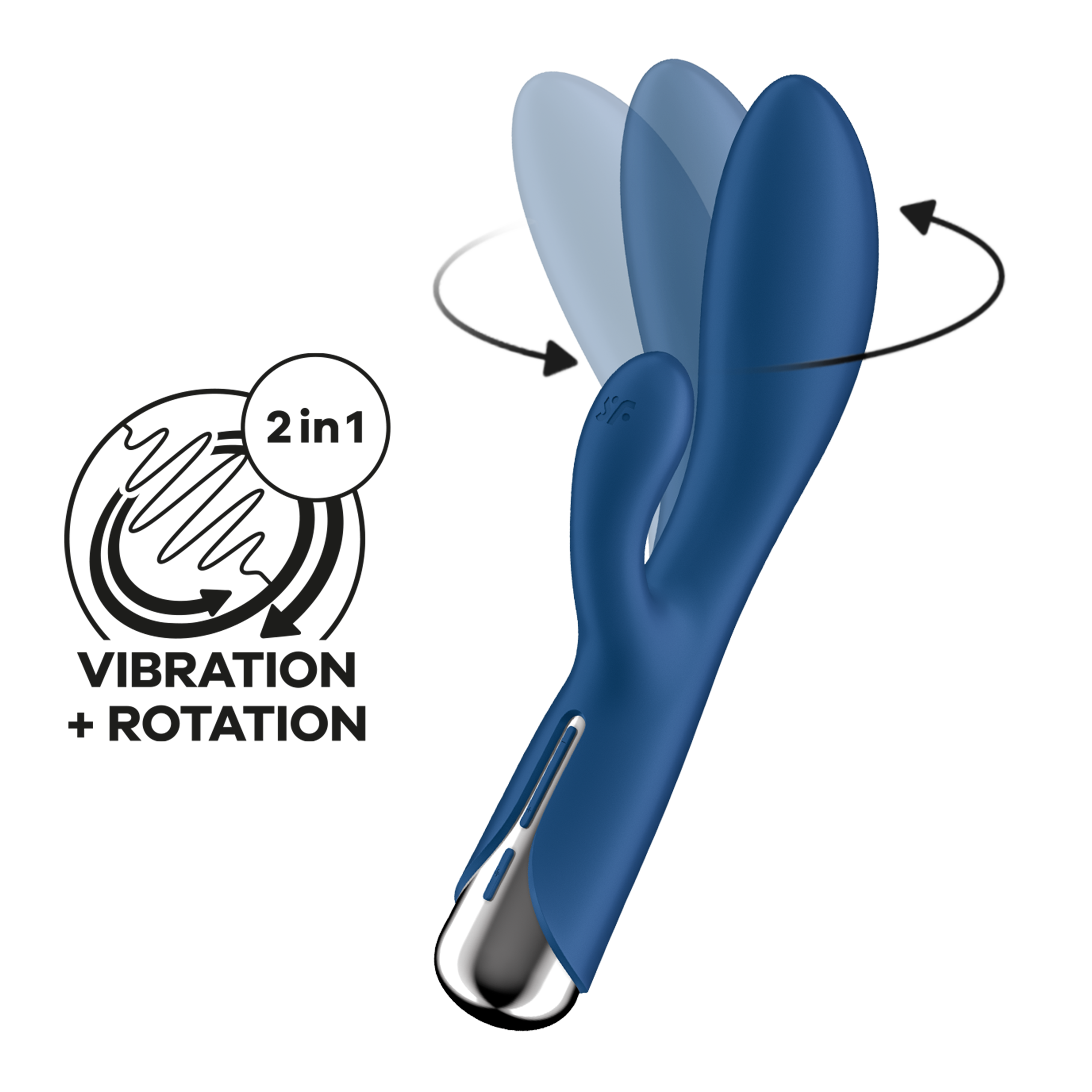 Satisfyer Spinning Rabbit 1 Blue - 6