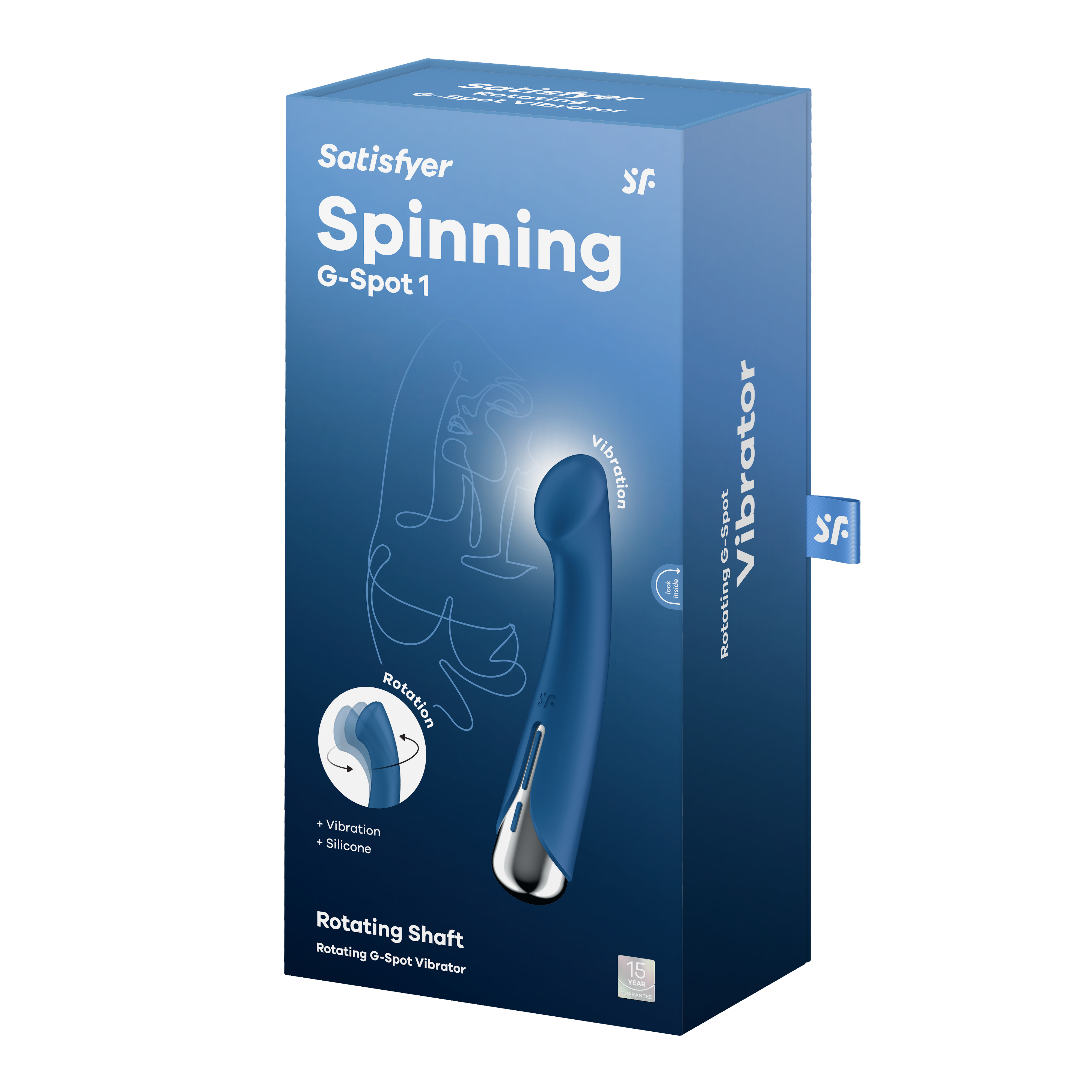 Satisfyer Spinning G-spot 1 Blue - 7