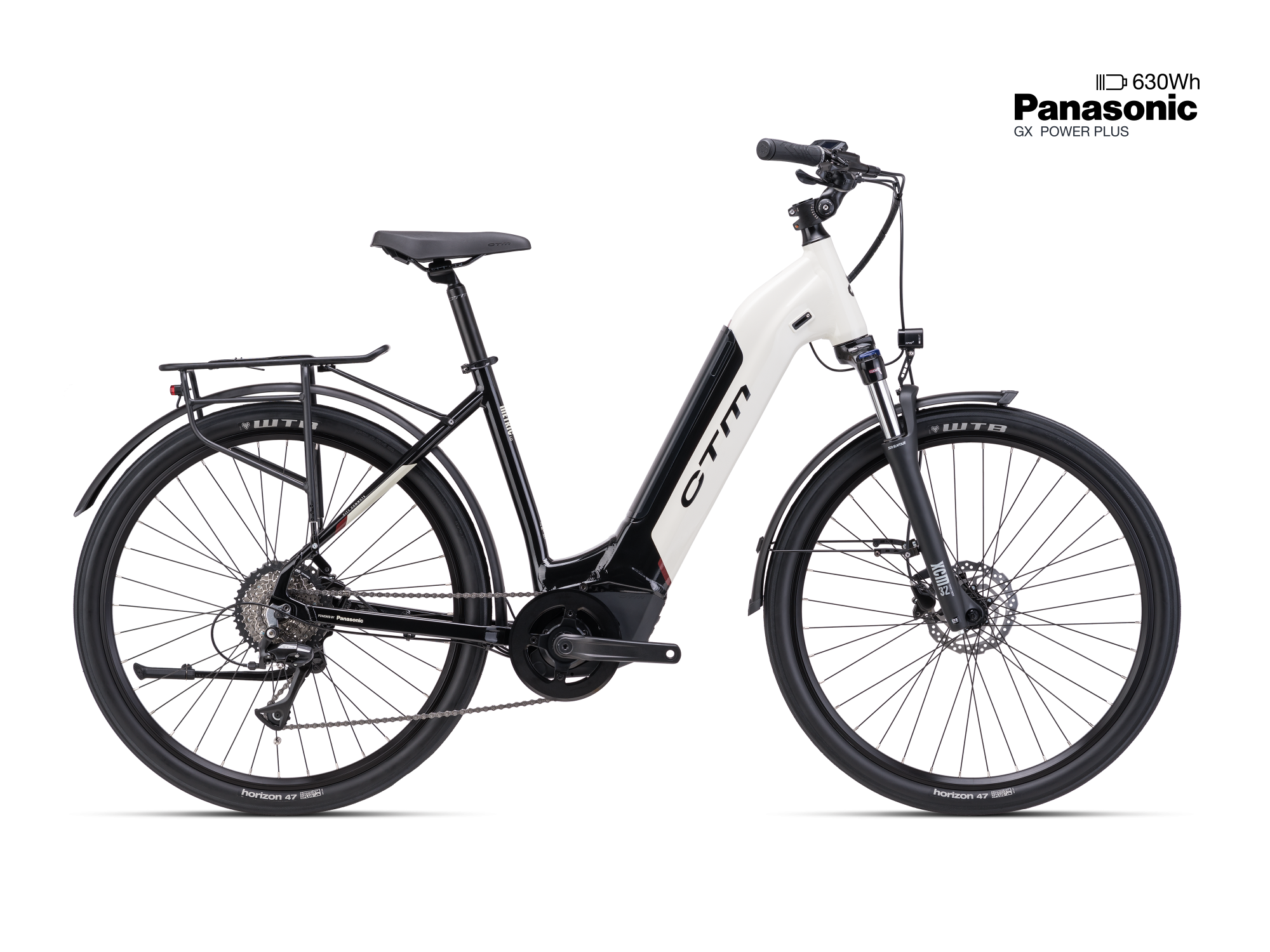 Stads elcykel CTM METRIC GX 1.0 630Wh batteri 27,5""