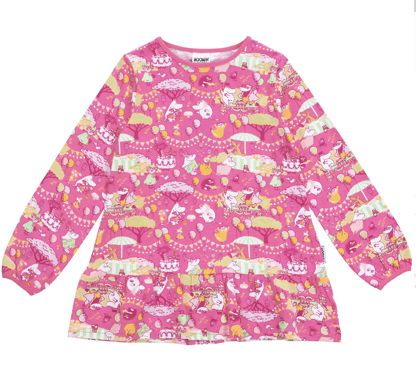 Moomin Child Tunic - Celebrate Aniline Red