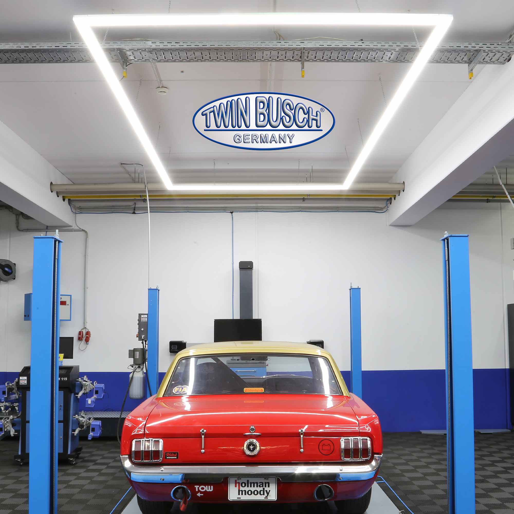 LED garagebelysning arbetsstation - 4