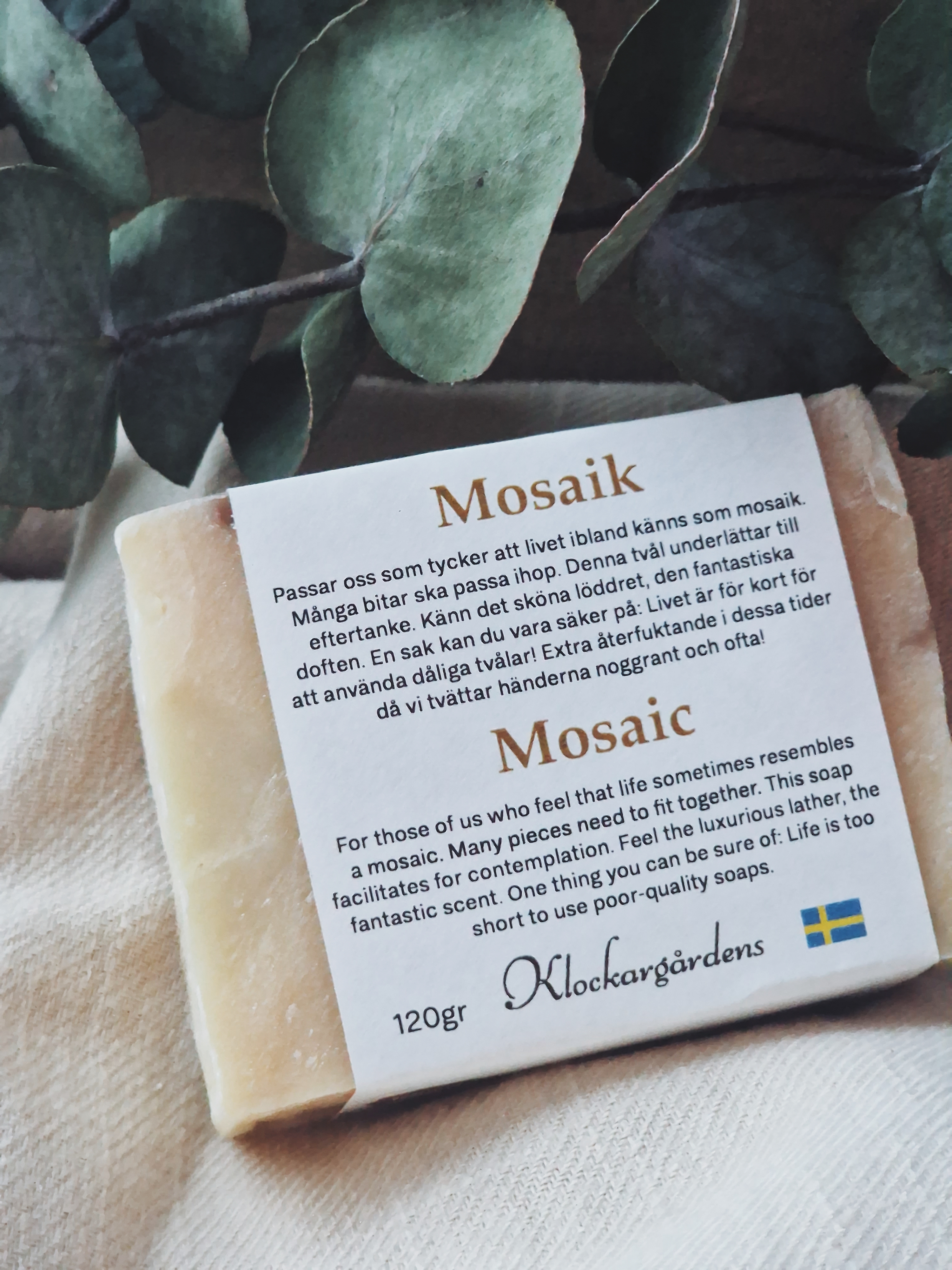 Naturtvål "Mosaik" - Klockargårdens