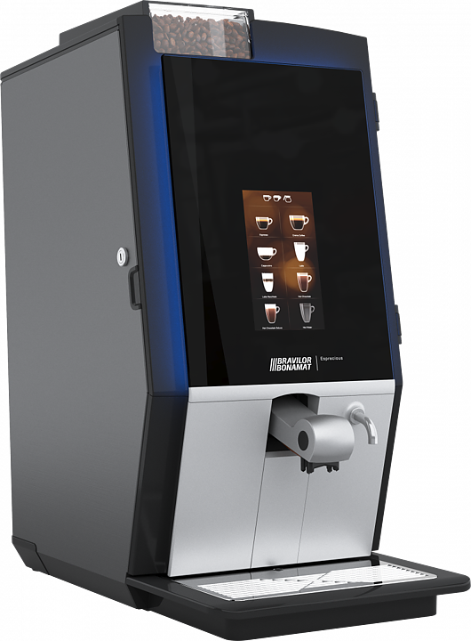 Esprecious 22 -  automat bönkaffe  espresso/bryggkaffe + 2 instantbehållare