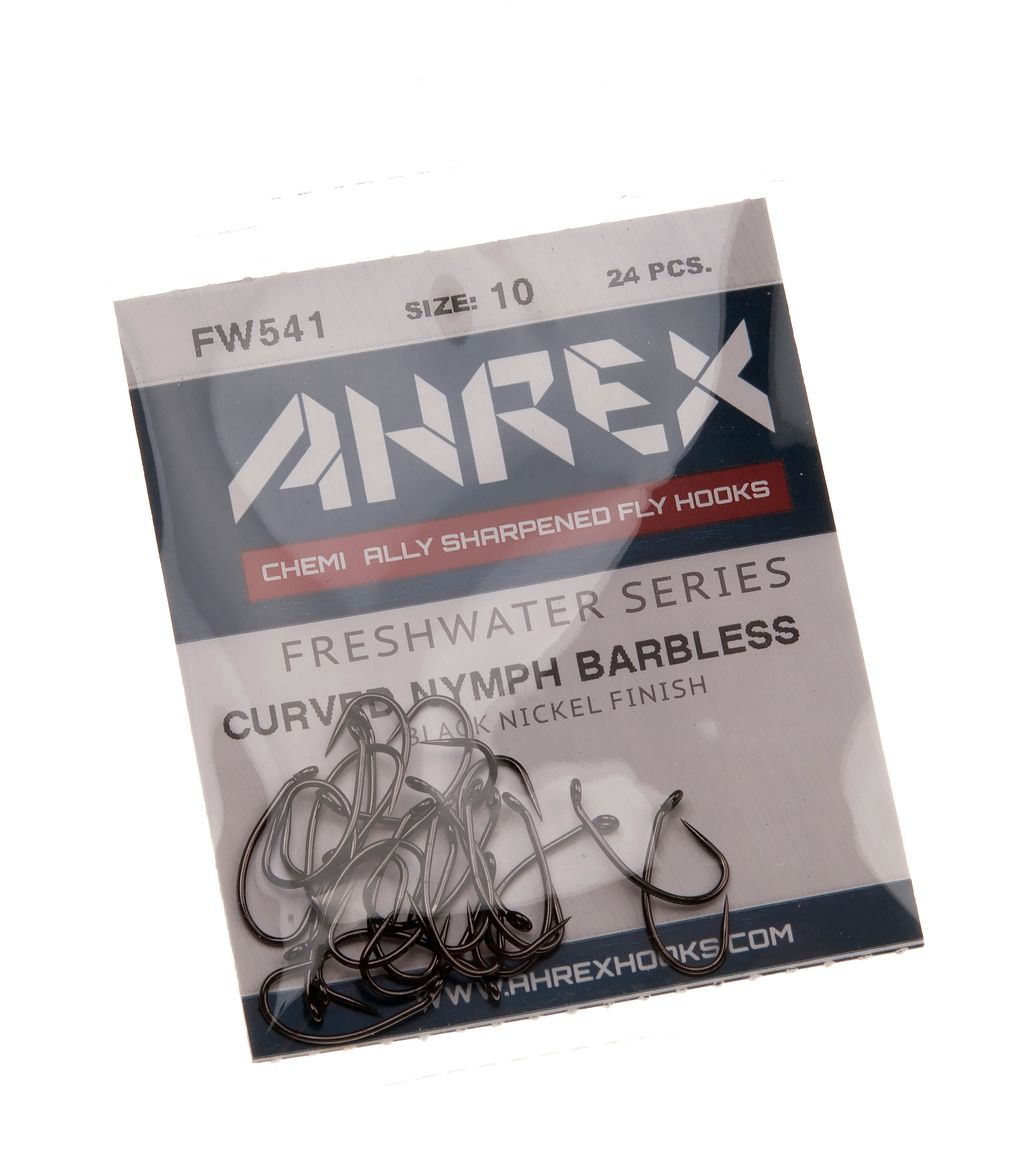 Ahrex FW541 Curved Nymph Barbless - 2