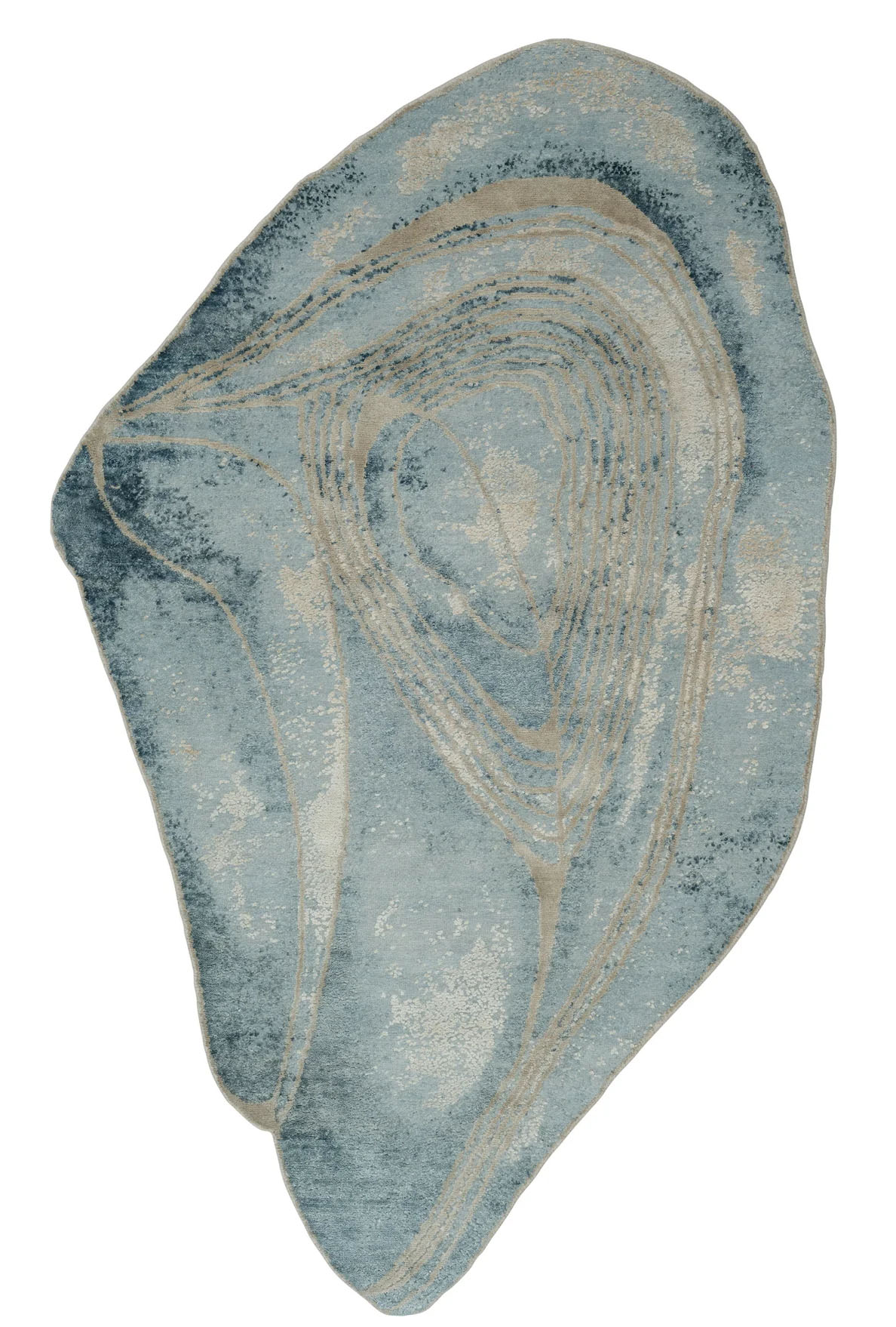 Hushed Wave Rund 135x225cm