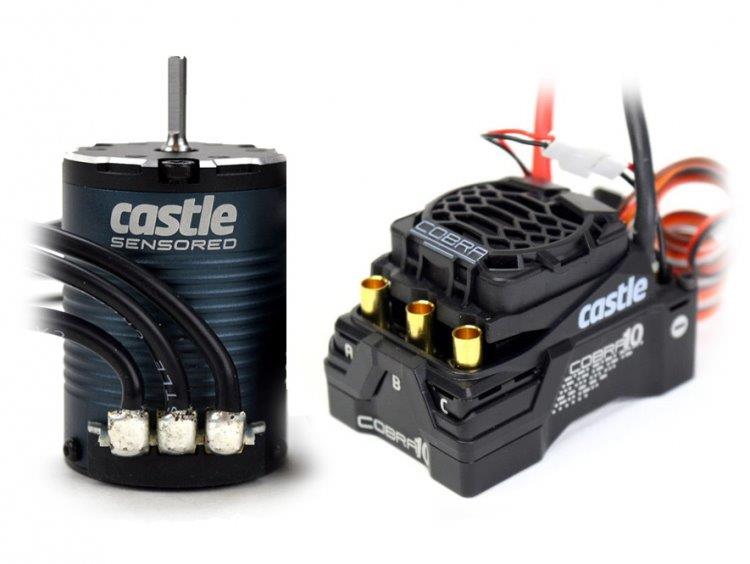Castle Combo Cobra 10 6S ESC & 1406-2850kV Sensored Motor