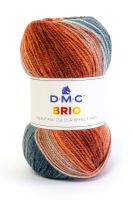 DMC Brio 420  Stickfasthet 22 maskor per 10 cm på stickor 4,0 mm - 2