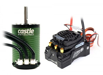 Castle Combo Cobra 10 6S ESC & 1410-3800kV 5mm Sensored Motor