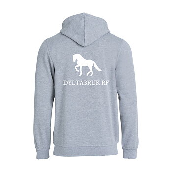 Clique Hood svart med dragkedja Unisex (Dylta RF)