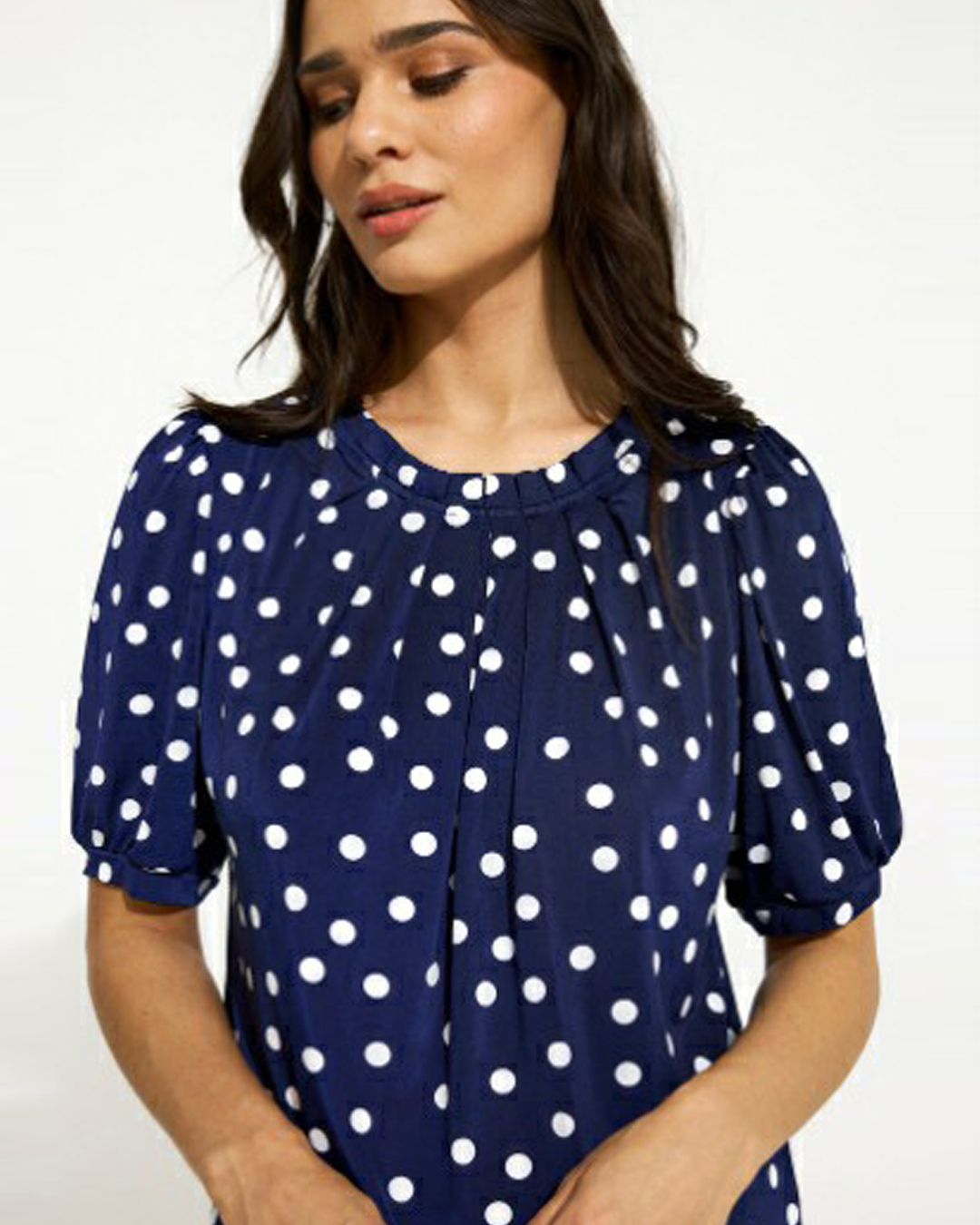 Topp Grazia marin med vita prickar - 3