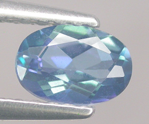 Stunning oval cut natural loose azotic blue topaz gemstone - 3