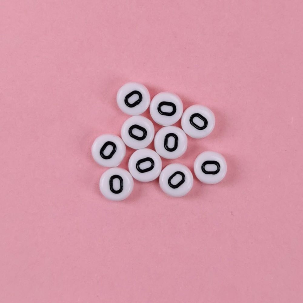 Sifferpärlor vita 100-pack - 4