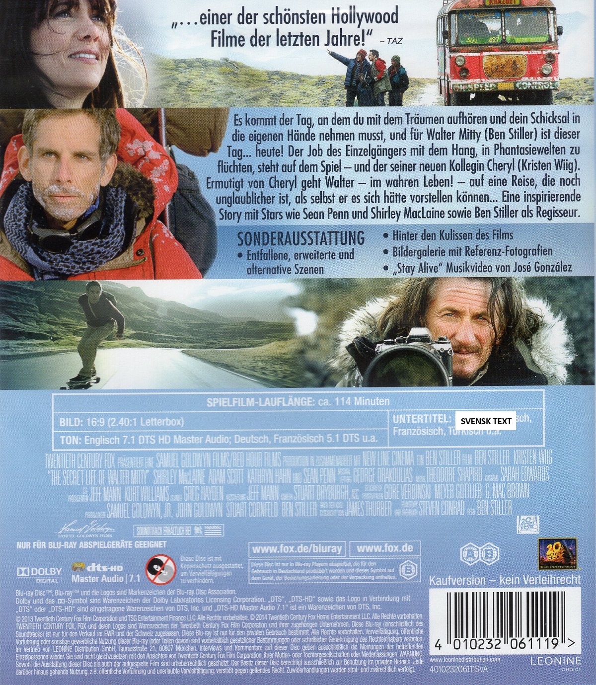 Secret Life of Walter Mitty (Blu-ray) - 2