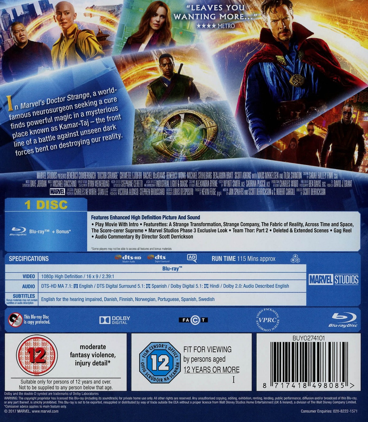 Doctor Strange (Blu-ray) - 2