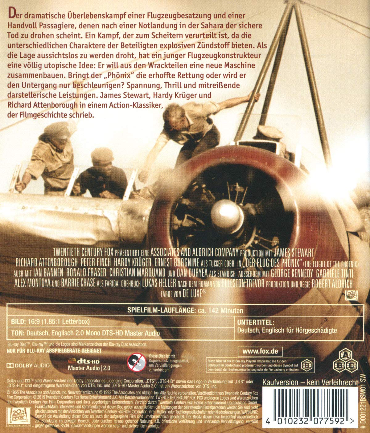 Flight of the Phoenix (ej svensk text) (Blu-ray) - 2